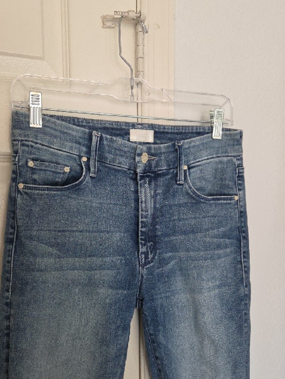Mother The Looker Ankle Color Twice Shy Size 28 - Picture 4 of 12